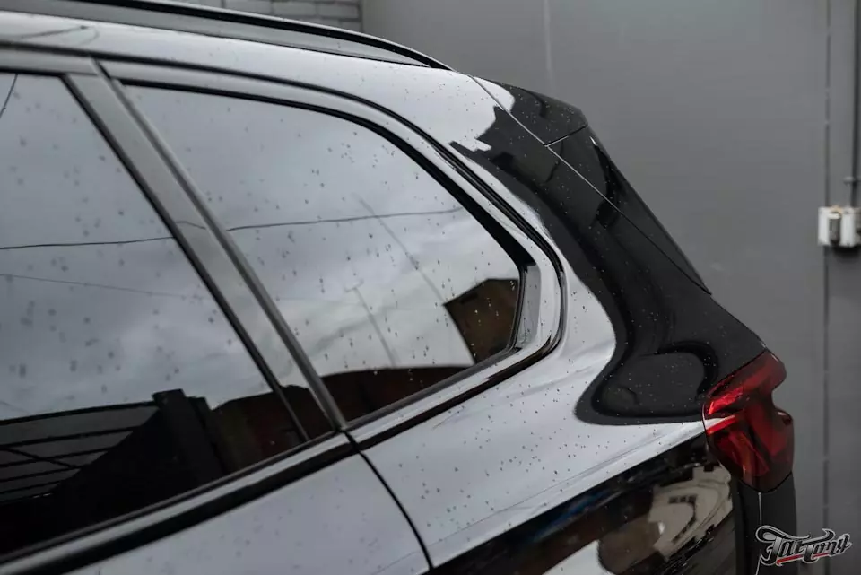BMW X5 (G05). Защита основных зон риска прозрачным глянцевым полиуретаном!
